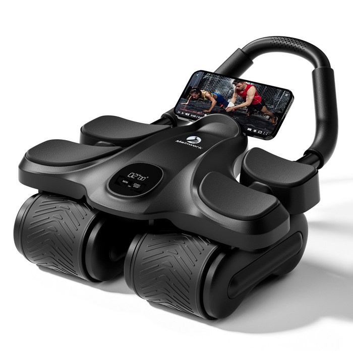 메인워크 AB 슬라이드 무소음 코어 복근 운동 기구 리바운드 ab 롤 아웃  프리미엄 무릎패드