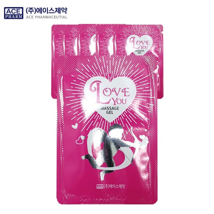 에이스제약 일회용 러브유 마사지젤 러브젤 100개, 1000개, 3ml 대표 이미지 - 일회용 마사지젤 추천
