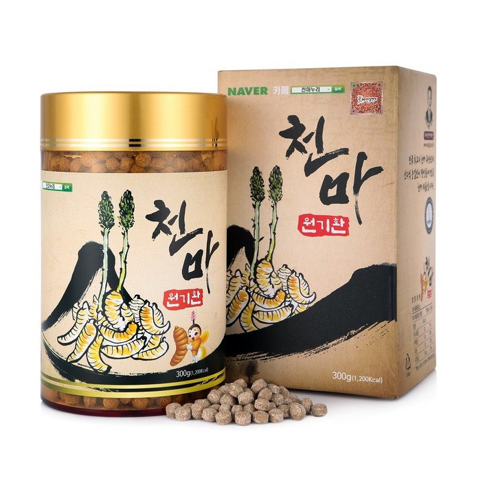 천마누리 천마 원기환 무주천마100%, 300g, 1통 대표 이미지 - 무주 천마 추천