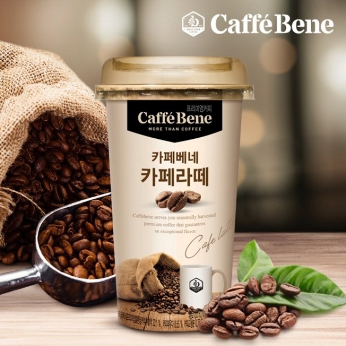 [카페베네] 카페라떼 200ml x 40개 대표 이미지 - 아카페라 추천