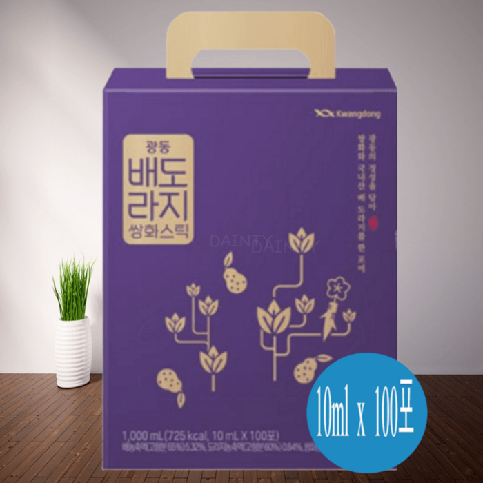 광동 배도라지 쌍화 스틱 100p, 1000ml x 1개, 1개, 1000ml 대표 이미지 - 쌍화스틱 추천