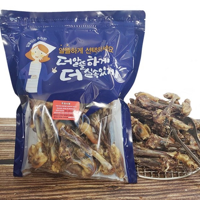 수제명가 오리도가니 대용량500g 국산수제개껌 껌, 1개, 오리도가니500g 대표 이미지 - 푸들 간식 추천