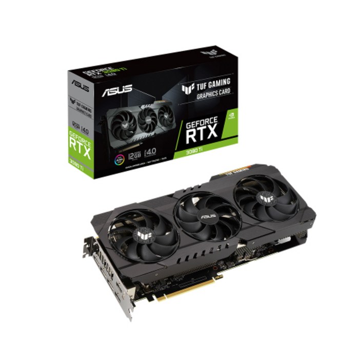 ASUS TUF Gaming 지포스 RTX 3080 Ti D6X 12GB 대표 이미지 - 딥러닝 GPU 추천