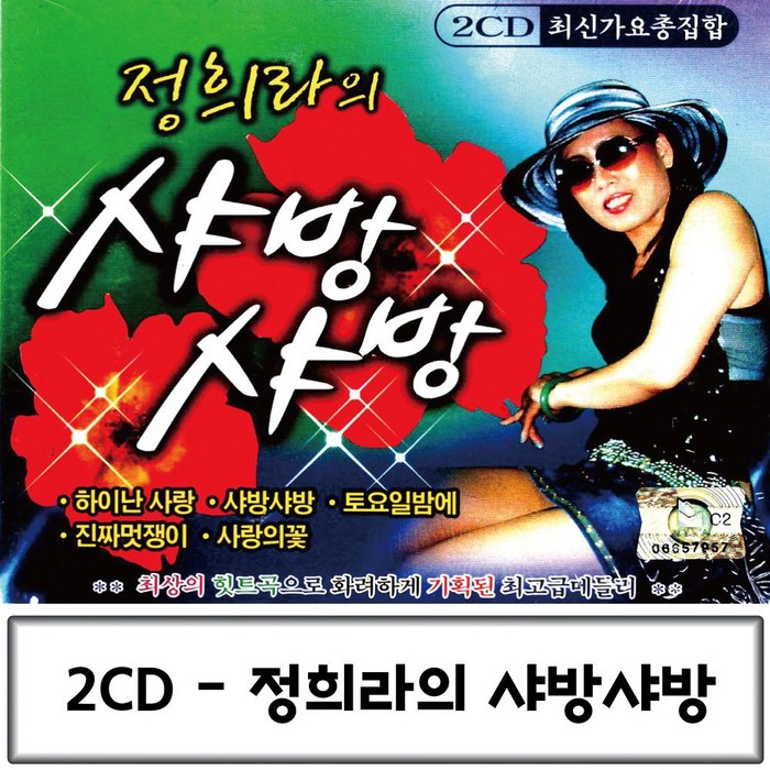 샤방샤방 정희라의 총집합 음반 음악2CD 대표 이미지 - 정희라 노골송 추천