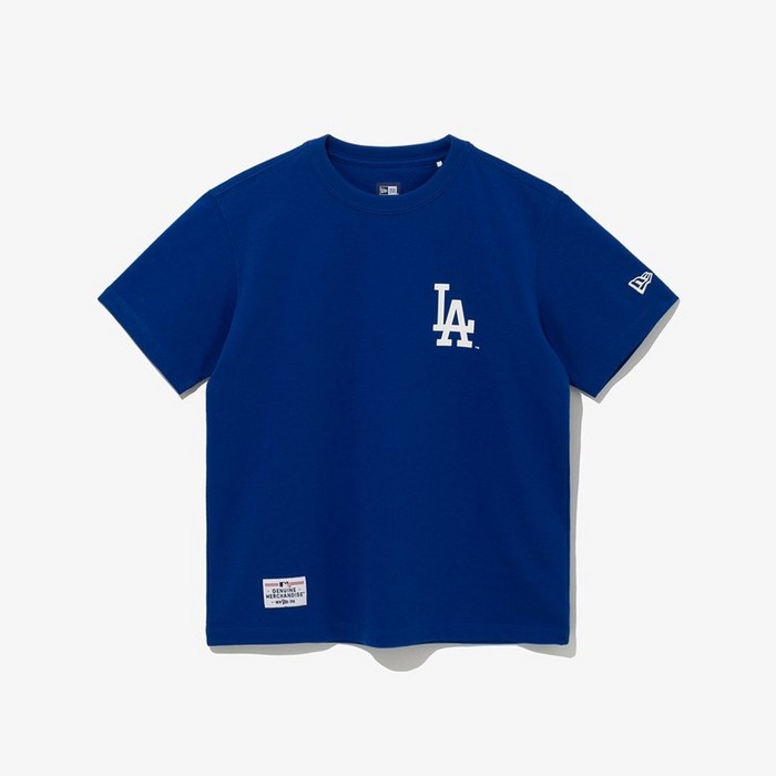 [국내 매장판] 뉴에라 키즈 MLB LA 다저스 홈 치어링 아이스크림 티셔츠 서퍼 더 웹 14310277 833880