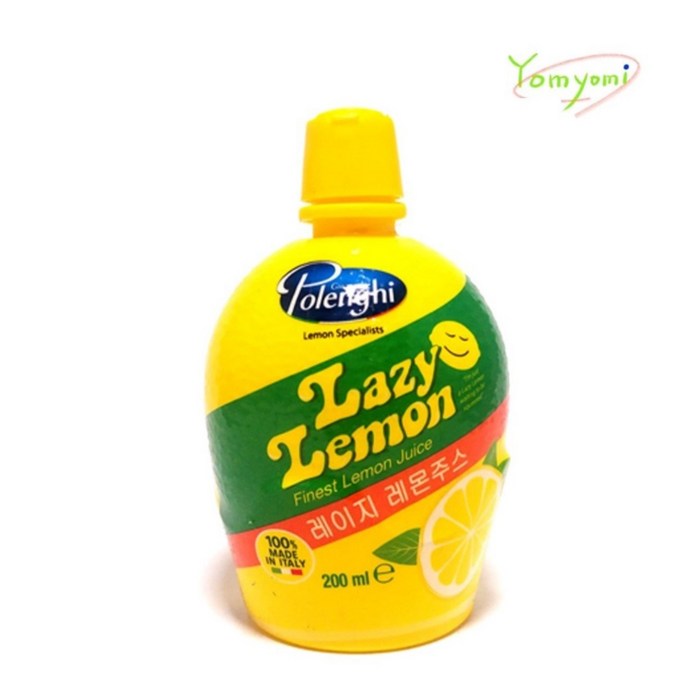 레이지 LAZY 레몬즙 레몬주스 농축액 원액, 200ml