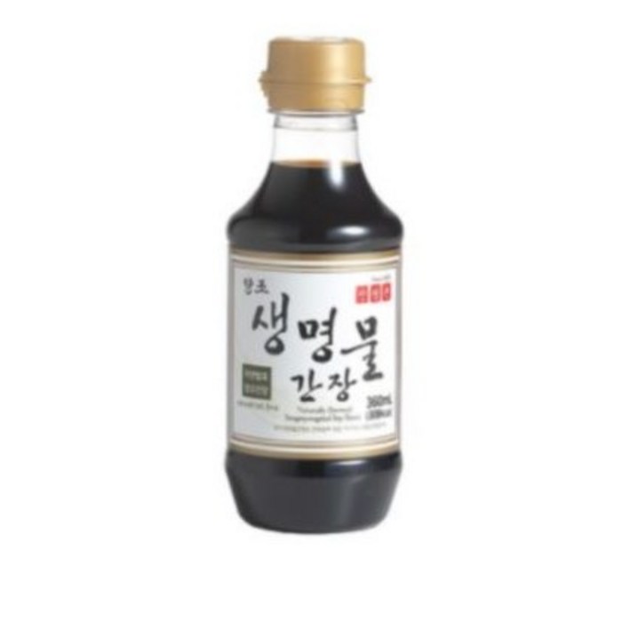 신앙촌 양조 생명물 간장, 360ml, 1개 대표 이미지 - 간장 추천