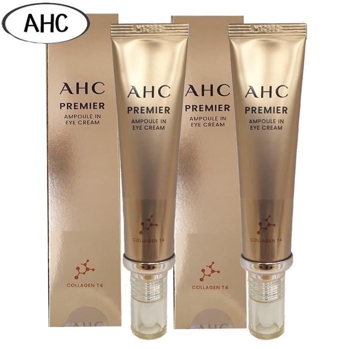 [ 홈쇼핑 동일 ] AHC 아이크림 시즌 11 프리미어 앰플인 40ml 2개, AHC아이크림 시즌11 40ml 2개 대표 이미지 - 아이크림 추천