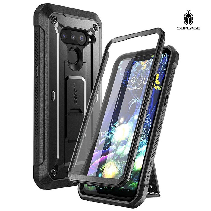 Supcase LG V50 / V50s 5G 케이스 풀커버 보호필름 핸드폰케이스 대표 이미지 - LG 폰케이스 추천