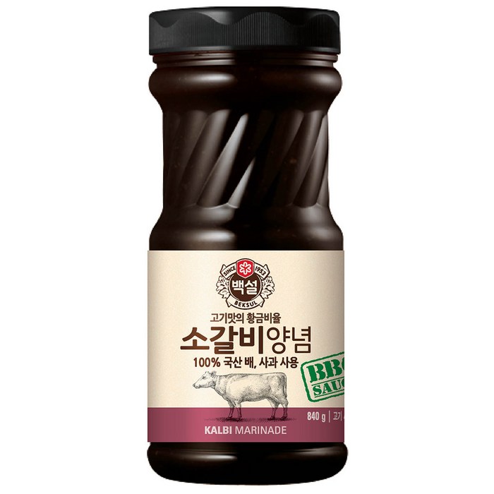 백설 소갈비 양념, 840g, 8개 대표 이미지 - 소갈비양념 추천