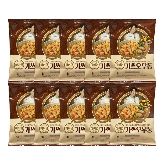 삼립 하이면 가쓰오 우동, 207g, 40개 대표 이미지 - 냉우동 추천