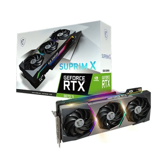 MSI 지포스 RTX 3070 Ti 슈프림 X D6X 8GB 트라이프로져2S 그래픽카드 대표 이미지 - RTX 30 시리즈 제품 추천