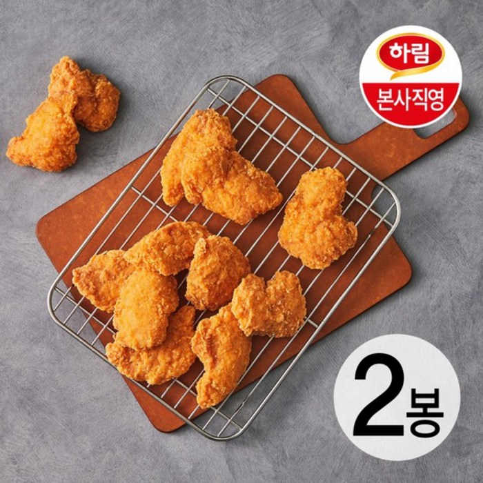 하림 굿초이스 안심통살치킨 1kg+1kg, 없음, 상세설명 참조 대표 이미지 - 닭강정 추천