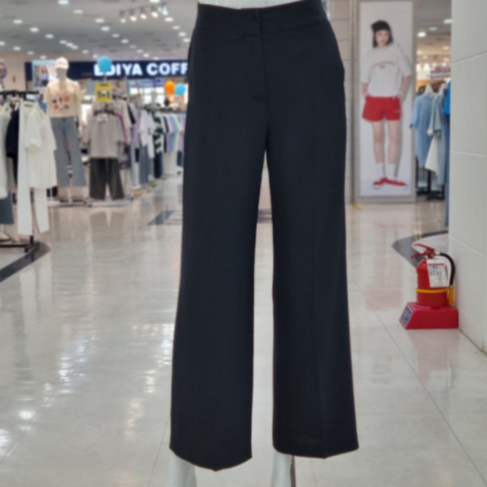 꾸즈 뒷밴딩 와이드팬츠  a