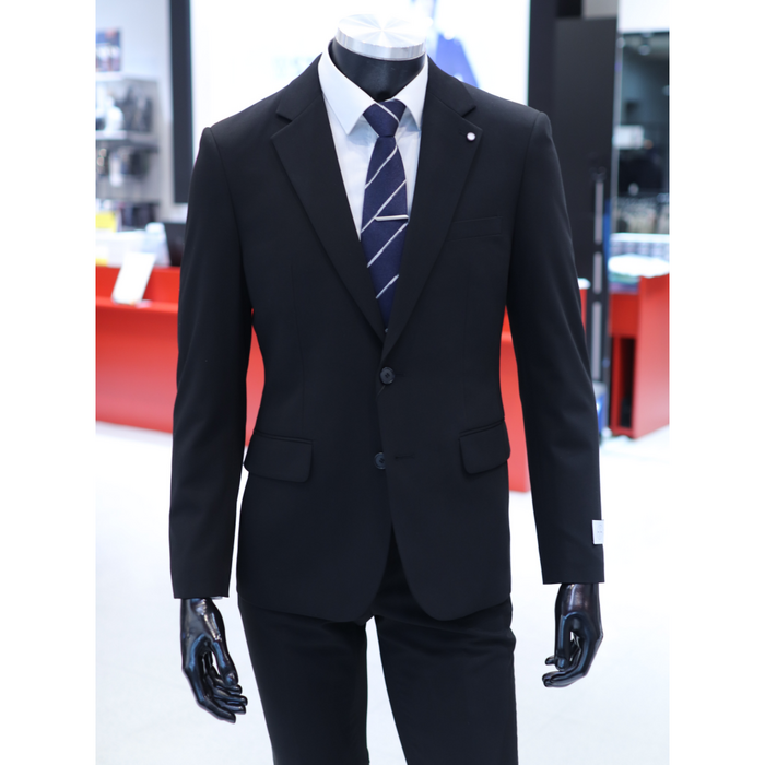 STCO 사계절 블랙 스판 수트 정장 (슬림핏) SSJVZ01SET