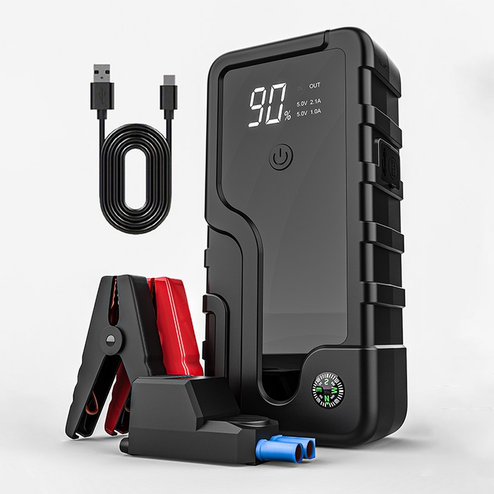 콜콜러브 긴급시동 보조배터리 대용량 점프스타터  비상 시동 전원