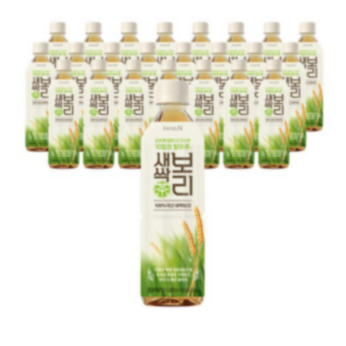 innoN 10일의 발아차 새싹보리, 500ml, 48개입 대표 이미지 - HK이노엔 추천