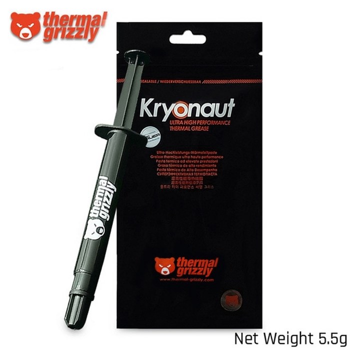 Thermal Grizzly Kryonaut Hydronaut 12.5W 초 서멀 구리스, 5.5 지 대표 이미지 - 써멀 구리스 추천