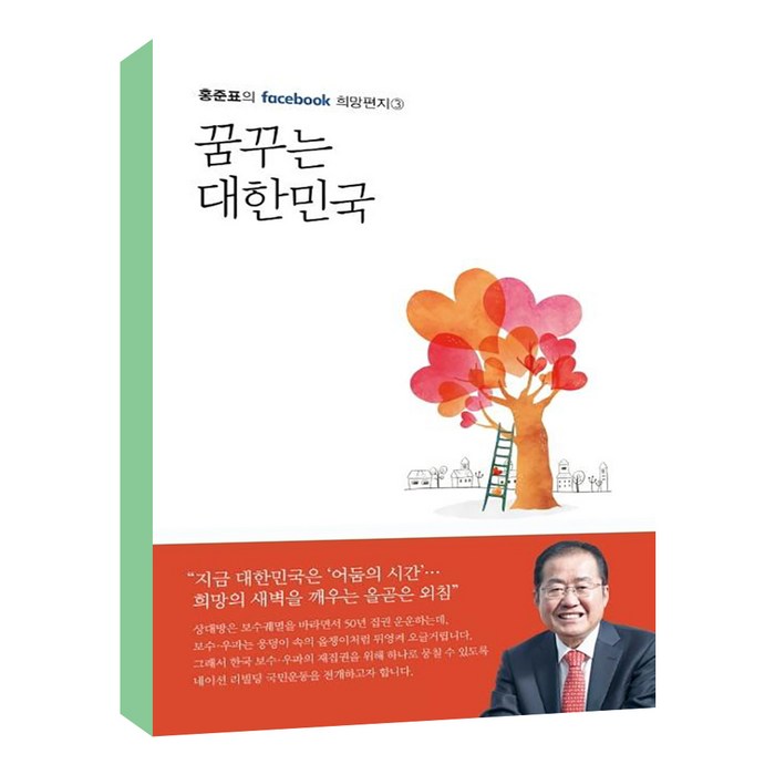 꿈꾸는 대한민국 홍준표 희망편지 3 / 봄봄스토리 대표 이미지 - 홍준표 책 추천