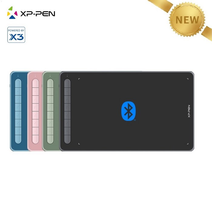 [최신 펜 타블렛 안드로이드 지원] XP-PEN 엑스피펜 Deco L/LW 펜 타블렛/X3칩/블루투스5.0, 블랙, 유선 대표 이미지 - 엑스피펜 타블렛 추천