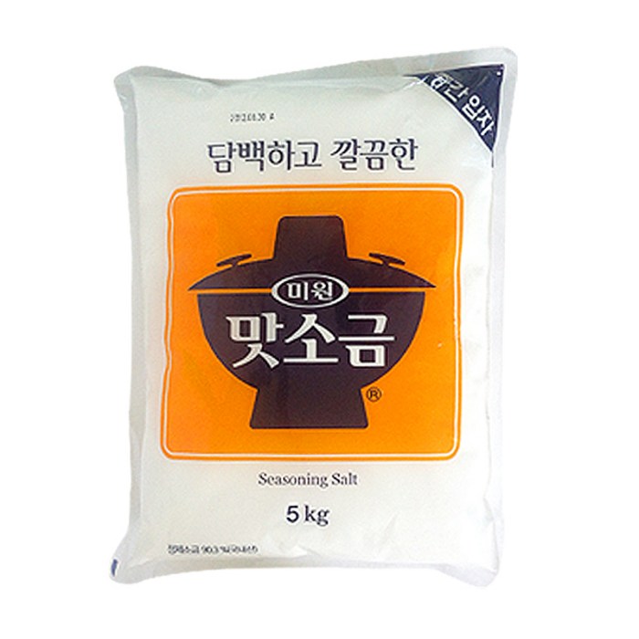 대상 중간 맛소금, 5kg, 1개 대표 이미지 - 맛소금 추천