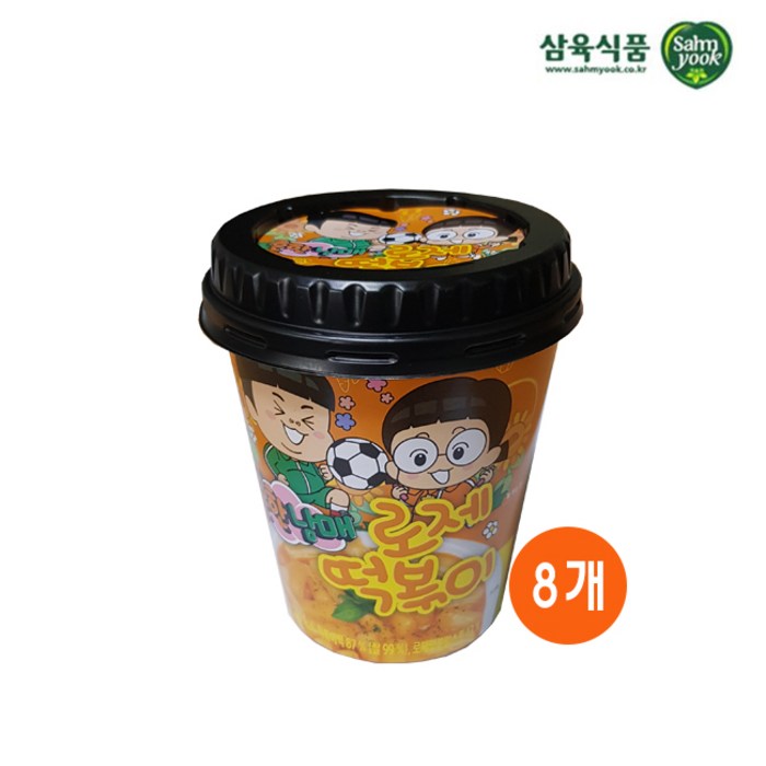 [무료배송][삼육]흔한남매 로제떡볶이115g x 8개 대표 이미지 - 로제 떡볶이 추천