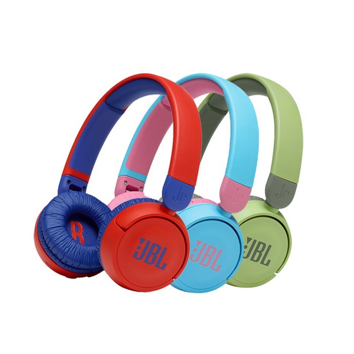 삼성 JBL JR310BT 어린이헤드셋 블루투스헤드셋 유아헤드셋 키즈헤드폰 청력보호, 블루 대표 이미지 - JBL 헤드폰 추천