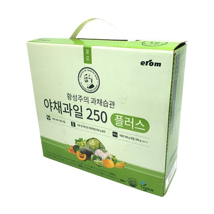 [코스트코] 이롬 야채과일 250플러스 190ml x 20개 황성주의 과채습관 야채주스 음료 / 628272, 단품, 단품 대표 이미지 - 코스트코 음료수 추천