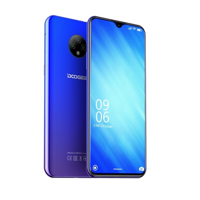 공기계 스마트폰 DOOGEE X95 Pro 4GB RAM 32GB ROM Android10 OS 4G-LTE Helio A20 13MP 트리플 카메라 SmartPhones 휴대, RU 버전, 파란색 대표 이미지 - 아이폰 13 자급제 추천