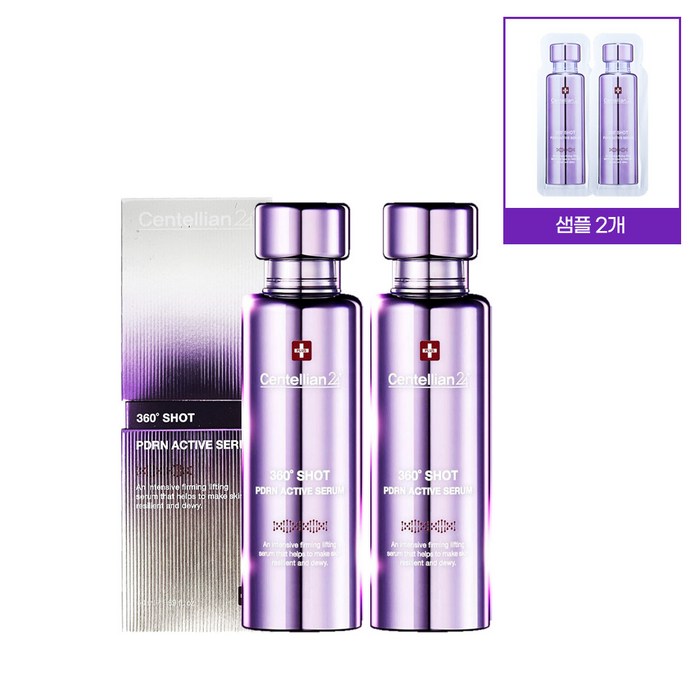 동국제약 센텔리안24 마데카 PDRN 엑티브 세럼 50ml 2개+샘플2개 피디알엔 앰플