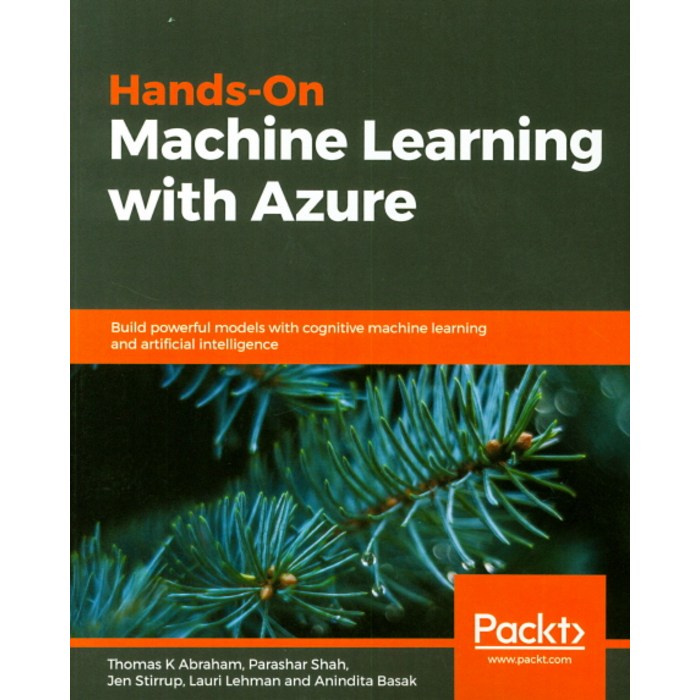 Hands-On Machine Learning with Azure, Packt 대표 이미지 - Azure 책 추천