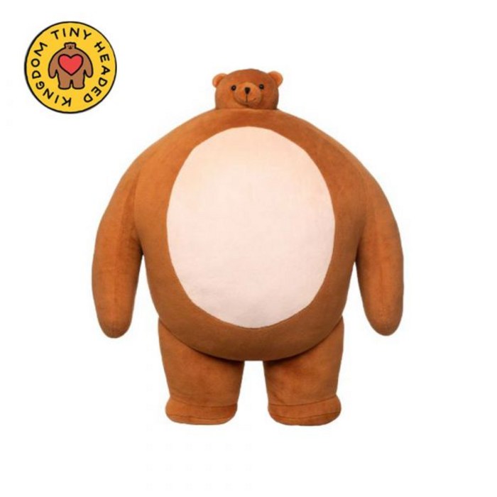 소두곰 어깨깡패 곰돌이 어깡 큰 곰인형 애착 대형곰 tiny headed kingdom, 38cm, TinyHeadedKingdom정품 대표 이미지 - 어깨깡패 소두인형 추천