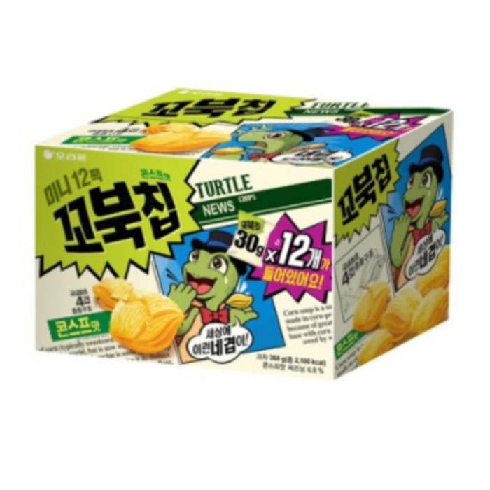 꼬북칩 미니, 30g, 24개 대표 이미지 - 꼬북칩 맛 비교 추천