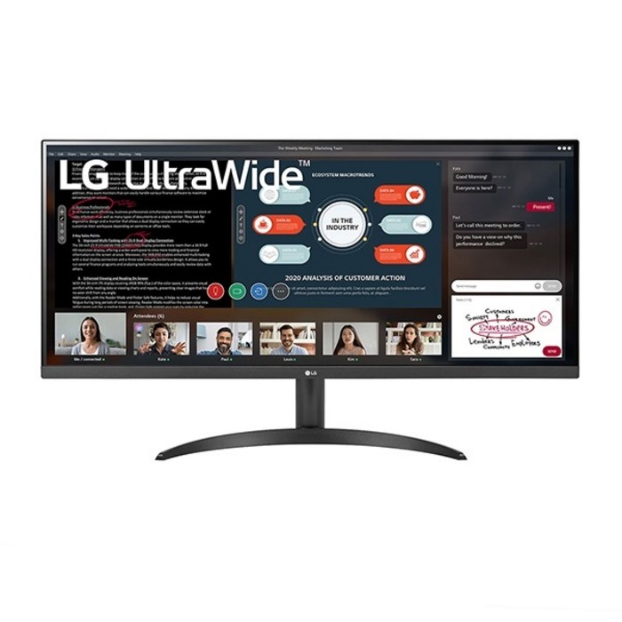 two1mall 프리미엄 34인치 와이드 모니터 [LG전자] LG 울트라와이드 34WP500 75Hz, 804017 대표 이미지 - 울트라 와이드 모니터 추천