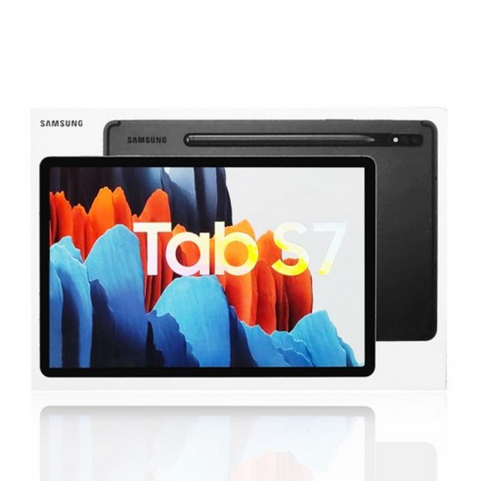 삼성전자 갤럭시 탭S7 11.0 LTE + Wi-Fi 256GB, SM-T875N, 미스틱블랙 대표 이미지 - 인강용 태블릿 추천