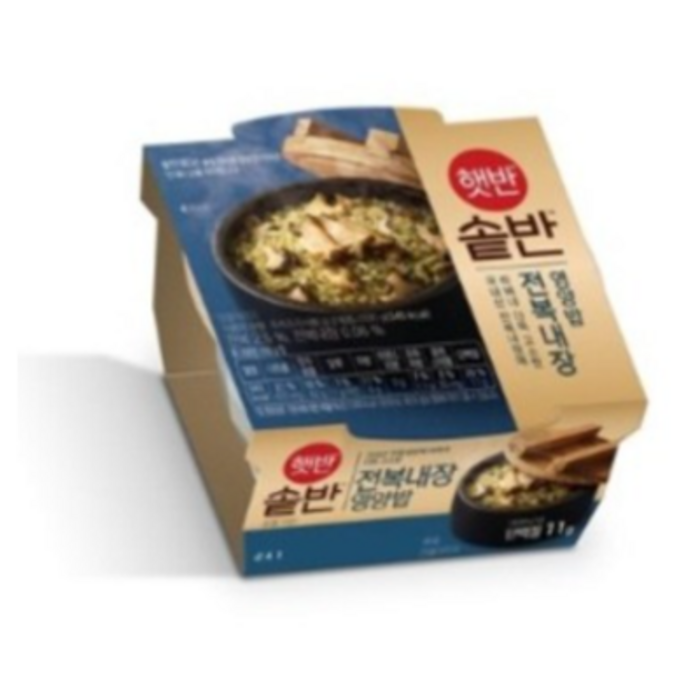 햇반 솥반 전복내장 영양밥, 1개, 200g 대표 이미지 - 솥반 추천