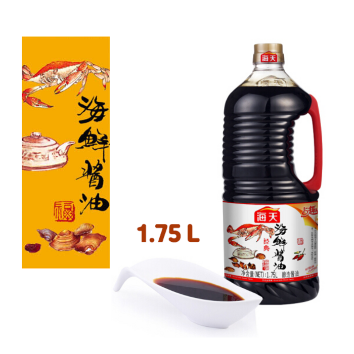 홍홍 중국식품 해천 해선간장 해산물용간장 하이센장유 1.75L, 1개, 1748ml 대표 이미지 - 중국 당면 추천