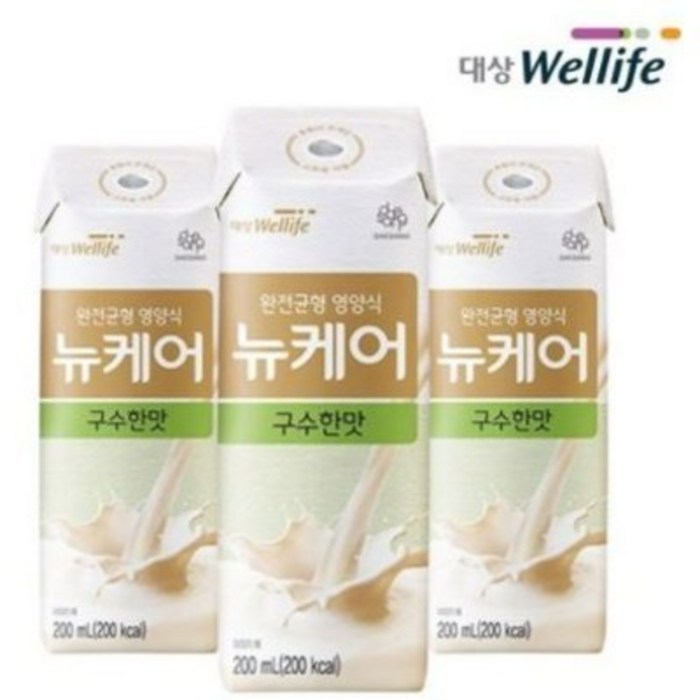 대상웰라이프 뉴케어 구수한맛 완전균형영양식, 200ml, 30개 대표 이미지 - 뉴케어 영양식 추천