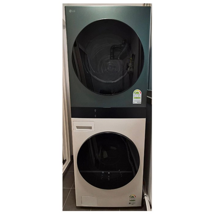 LG전자 트롬 오브제컬렉션 워시타워 WL21EGN 세탁기 25kg  건조기 21kg 방문설치