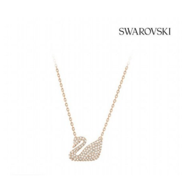 [스와로브스키] [/본사정품] Swan 로즈골드 네크리스 5121597 대표 이미지 - 스와로브스키 목걸이 추천