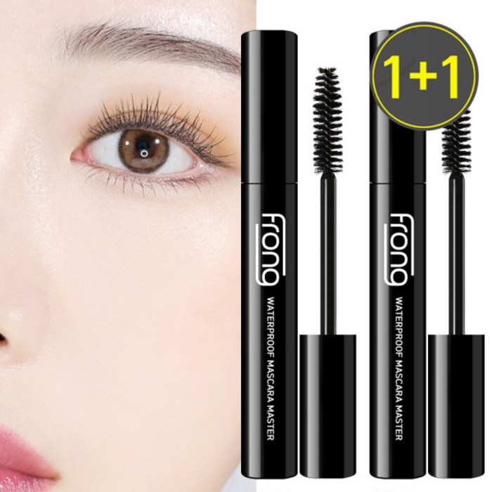 1+1 프롱 강력방수 워터프루프 마스카라 마스터, 프롱 마스카라 1+1 대표 이미지 - 물놀이 메이크업 추천