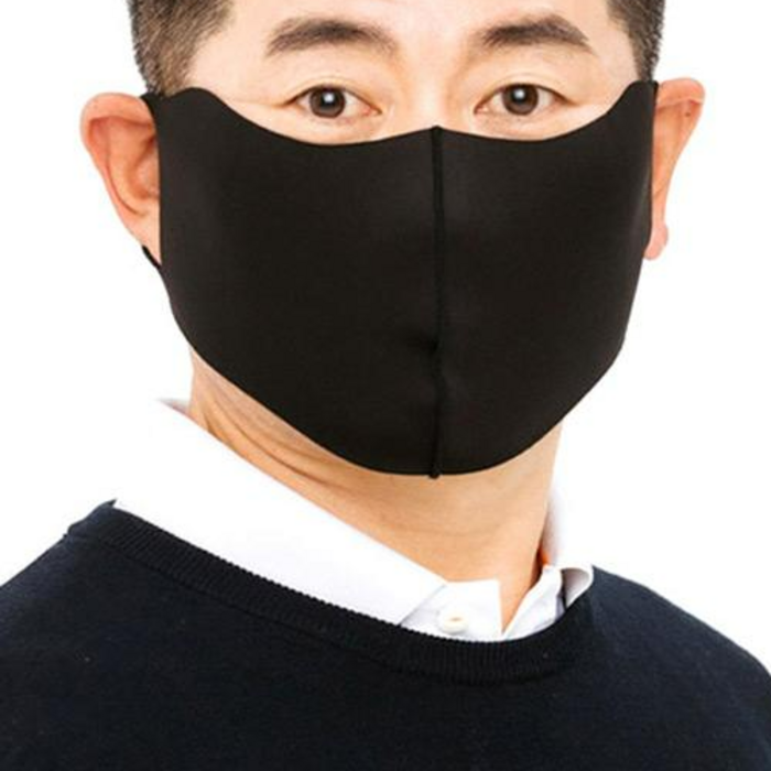 비블럭 양용은 골프마스크 스포츠마스크 빨아쓰는 안면 운동 UV 자외선차단 특대형 안면 얼굴 햇빛가리개 낚시 헬스 오토바이 등산 자전거 기능성 천 면 연예인 패션 마스크, 블랙 대표 이미지 - 운동용 마스크 추천