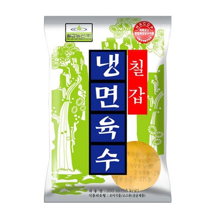 칠갑농산 냉면육수, 15개, 300ml 대표 이미지 - 냉면 육수 추천