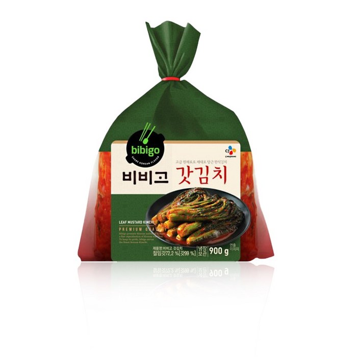 올따옴 CJ 냉장 비비고 갓김치 900g 1개 대표 이미지 - 갓김치 추천