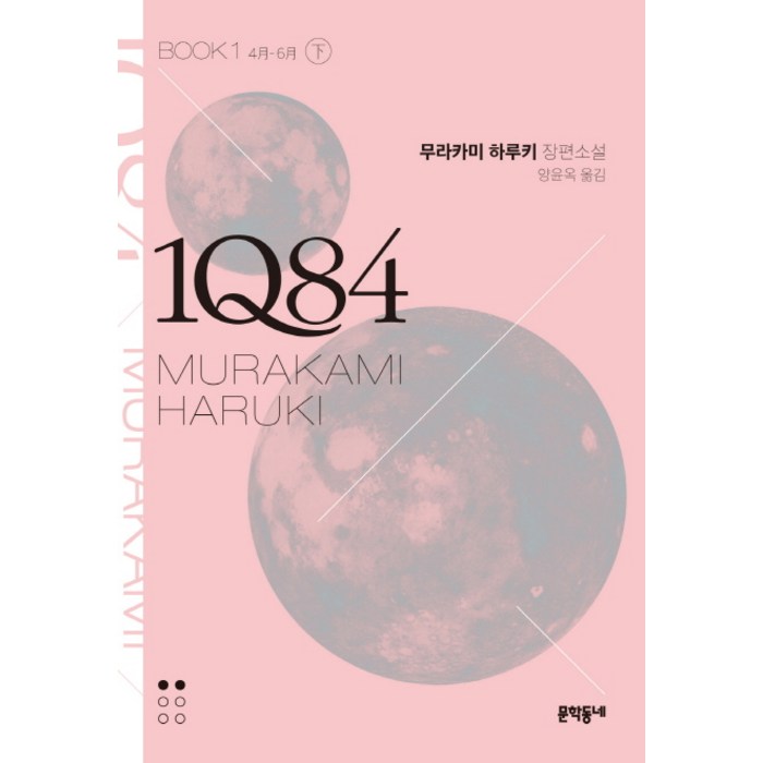 1Q84 1(하)(문고판):4월 - 6월 | 무라카미 하루키 장편소설, 문학동네 대표 이미지 - 무라카미 하루키 추천