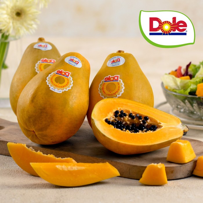 Dole 본사직영 파파야 5개 2.5kg이내, 500g 대표 이미지 - 열대과일 추천