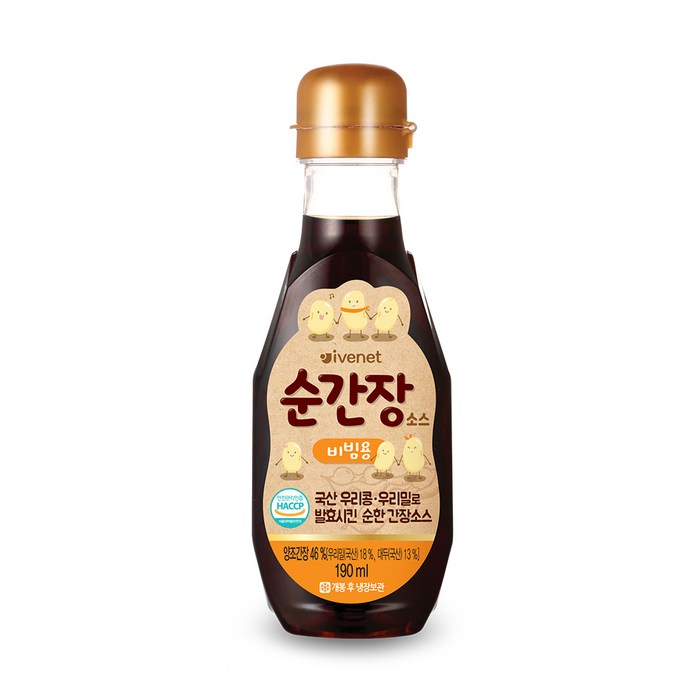 아이배냇 순 간장소스 190 ml, 비빔용, 1개 대표 이미지 - 간장 추천