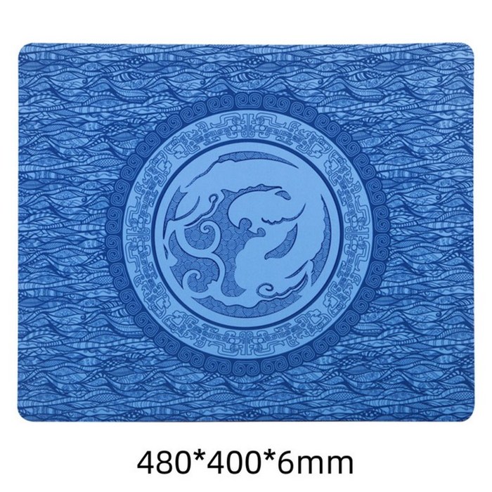 마우스패드 두꺼운 속도형 블루 키보드패드, 정수2480x400x6mm 대표 이미지 - 가슴 마우스패드 추천