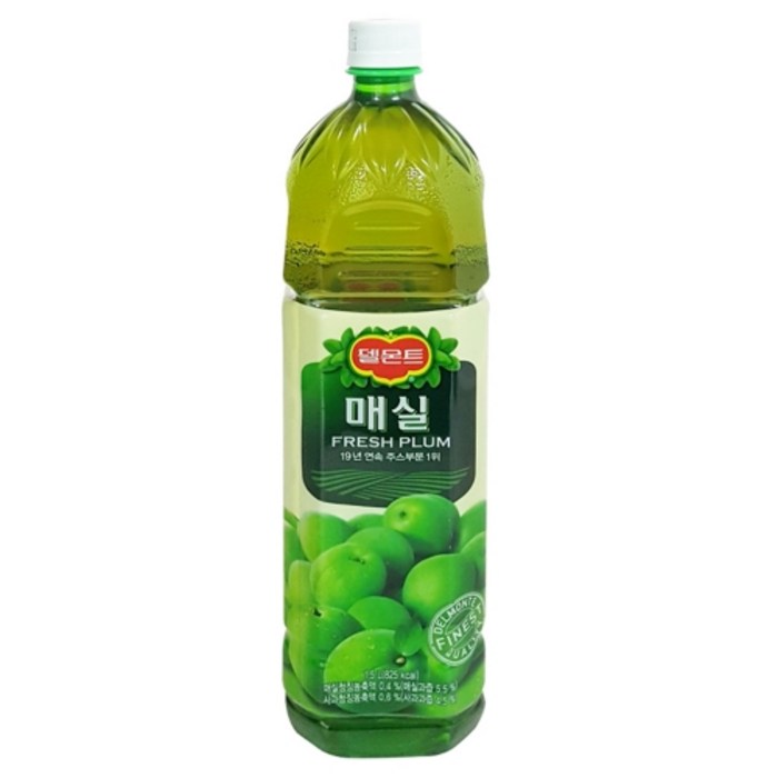 델몬트 매실 주스, 1.5L, 12개 대표 이미지 - 매실 원액 추천