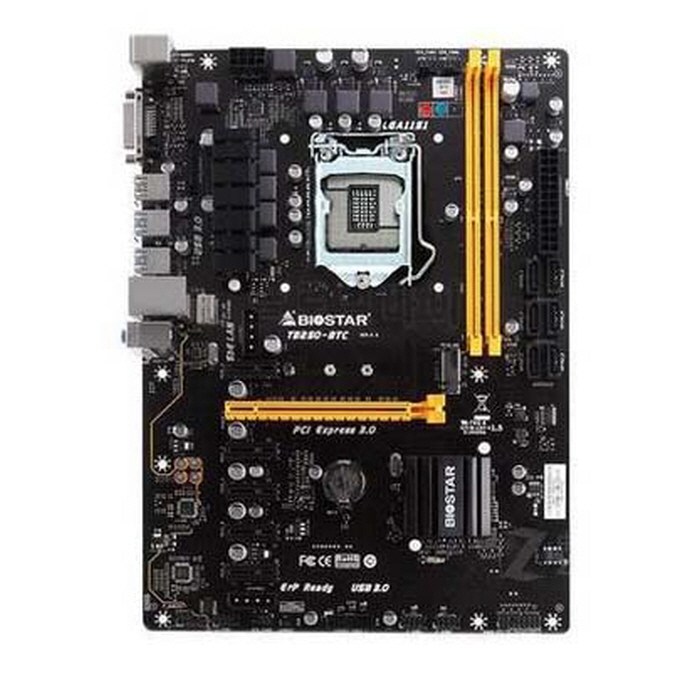 채굴보드 BIOSTAR 바이오스타 TB250 BTC 6WAY 중고 채굴기 ASUS H270 Z270메인보드 랜덤발송 이더리움 비트코인, 메인보드6WAY 대표 이미지 - 채굴용 메인보드 추천